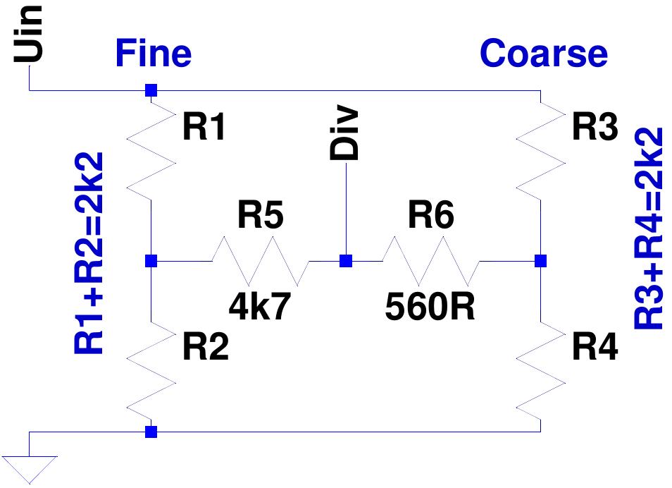 ICF_chart -ICF_Schematic - Potentiometer - روش استفاده از مقاومت پتانسیومتر