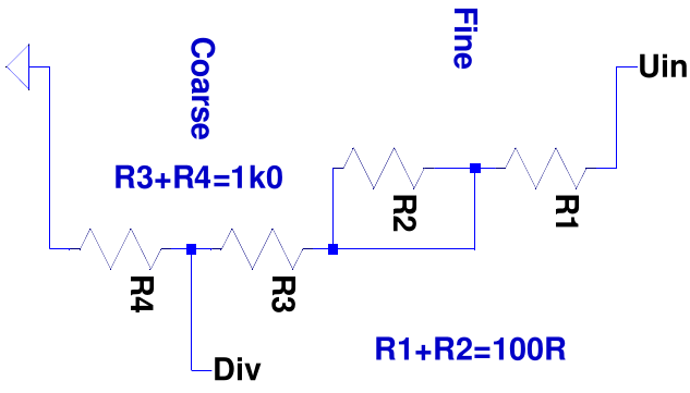 ICF_Schematic - Potentiometer - روش استفاده از مقاومت پتانسیومتر